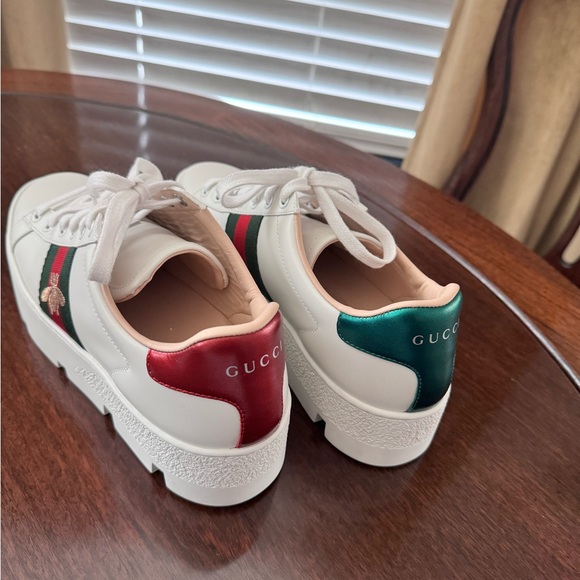 Gucci Ace Flatform Sneakers